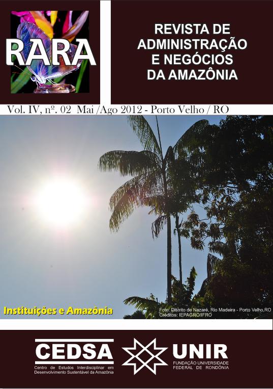 					Visualizar v. 4 n. 2 (2012): Instituições e Amazônia
				