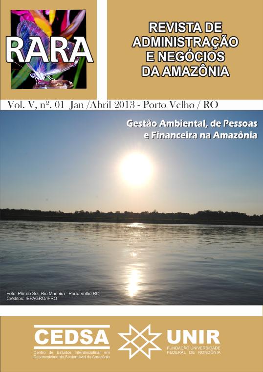 					Visualizar v. 5 n. 1 (2013): Gestão Ambiental, de Pessoas e Financeira na Amazônia
				