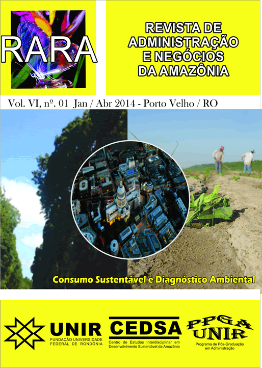 					Visualizar v. 6 n. 1 (2014): Consumo Sustentável e Diagnóstico Ambiental
				
