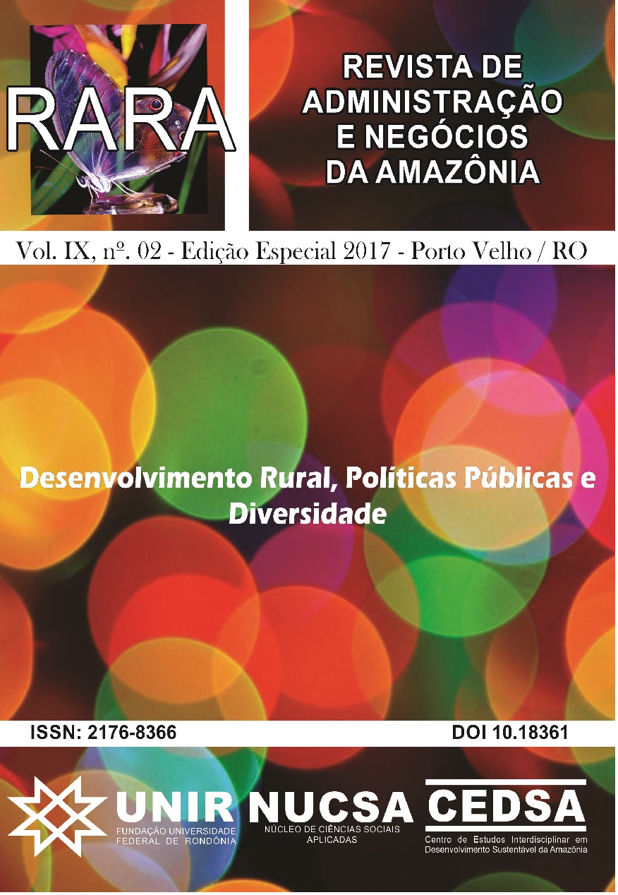 					Visualizar v. 9 n. 2 (2017): Desenvolvimento Rural, Politicas Púbicas e Diversidade
				