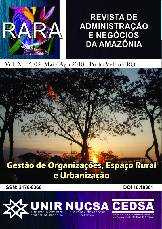					Visualizar v. 10 n. 2 (2018): Gestão de Organizações, Espaço Rural e Urbanismo
				