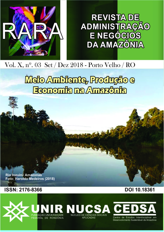 					Visualizar v. 10 n. 3 (2018): Meio Ambiente, Produção e Economia na Amazônia
				