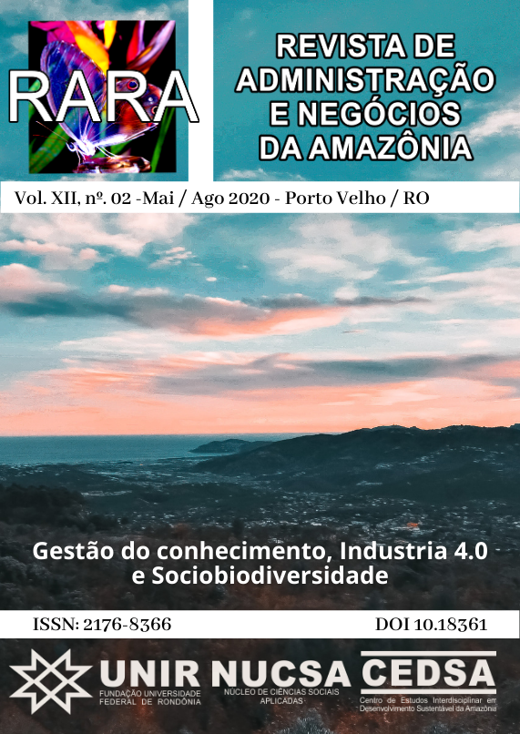 					Visualizar v. 12 n. 2 (2020): Gestão do Conhecimento, Industria 4.0 e Sociobiodiversidade
				