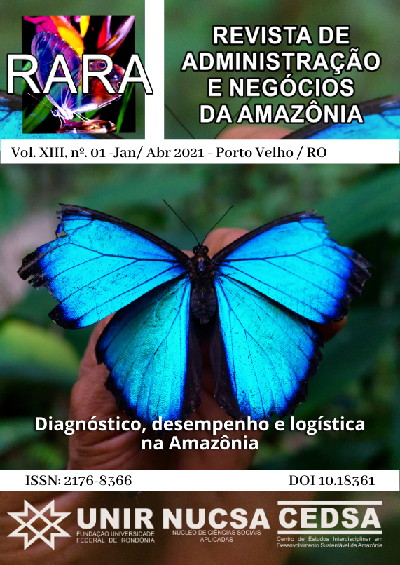 					Visualizar v. 13 n. 1 (2021): Diagnóstico, desempenho e logística na Amazônia
				