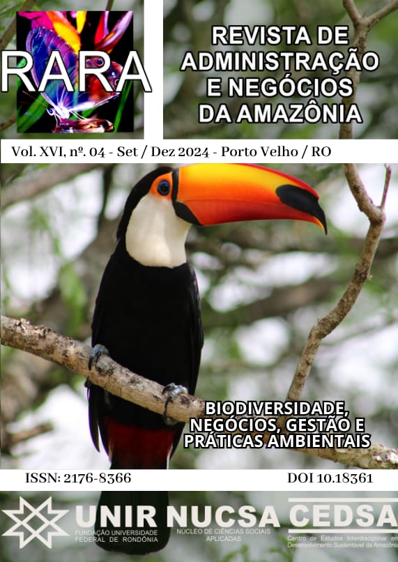 					Visualizar v. 16 n. 4 (2024): BIODIVERSIDADE, NEGÓCIOS, GESTÃO E PRÁTICAS AMBIENTAIS.
				