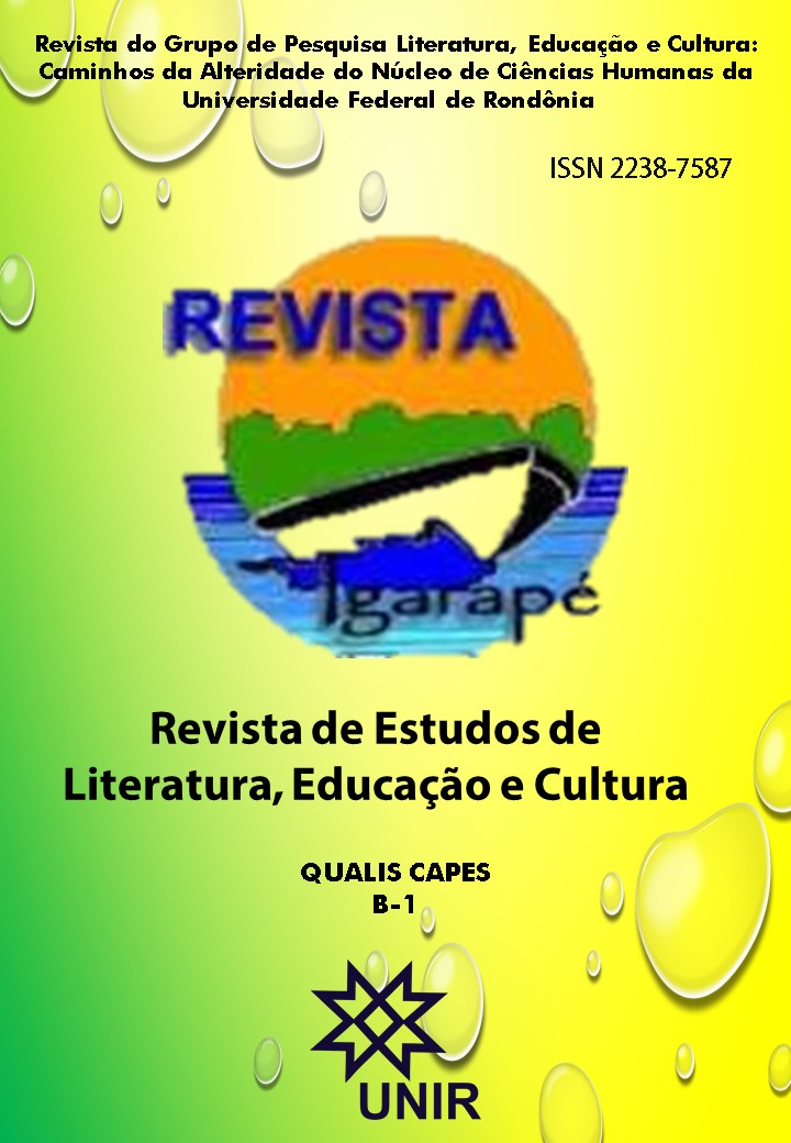					View Vol. 13 No. 1 (2020): Revista de Estudos de Literatura, Cultura e Alteridade - Igarapé
				