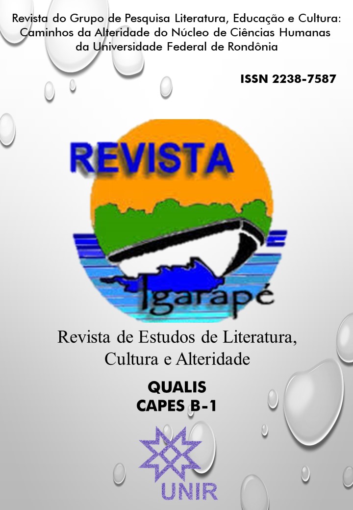 					View Vol. 12 No. 4 (2019): Revista de Estudos de Literatura, Cultura e Alteridade - Igarapé
				