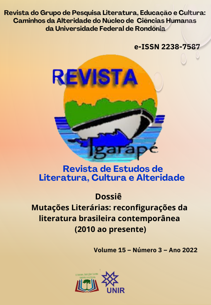 					Ver Vol. 15 Núm. 3 (2022): Dossiê Mutações Literárias: reconfigurações da literatura brasileira contemporânea (2010 ao presente)
				