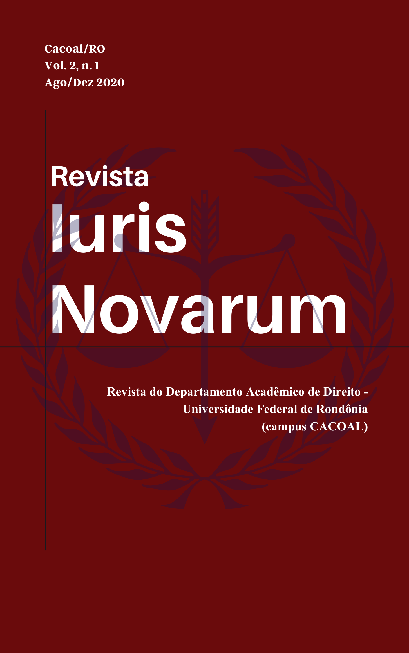 					Visualizar v. 1 n. 2 (2020): Revista IURIS NOVARUM
				